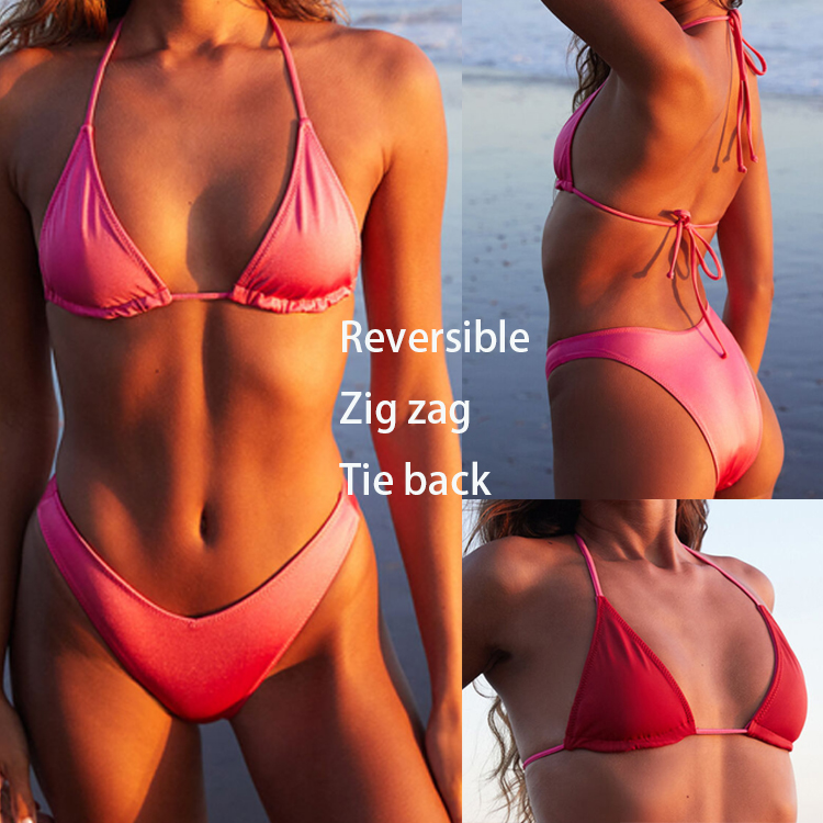  Eco-Friendly Recycled Fabric Two Piece Bikini
