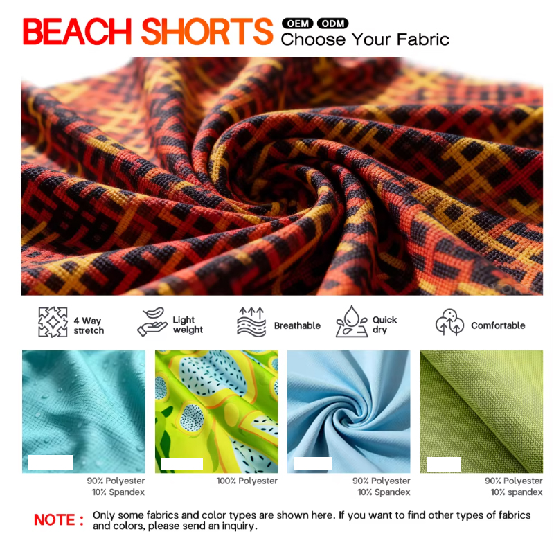 Men Swimwear Boardshorts With Liner