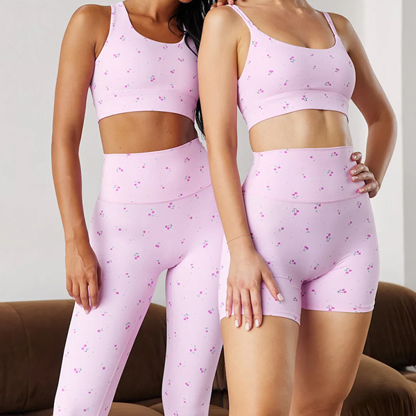 Printed Women Yoga Set