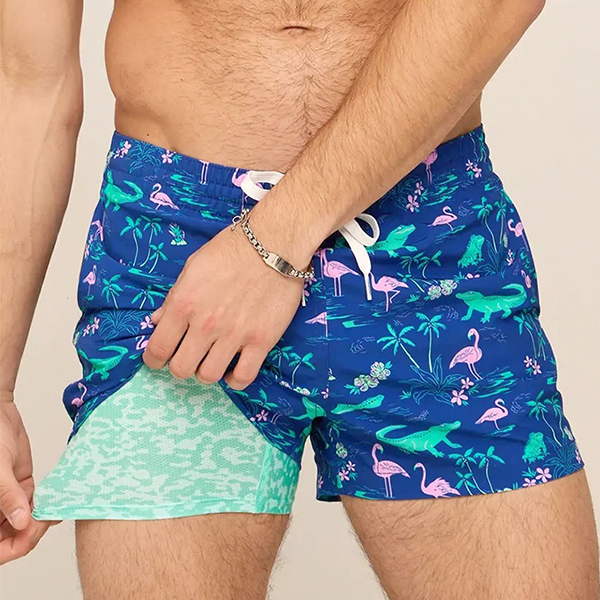 Men Swimwear Boardshorts With Liner