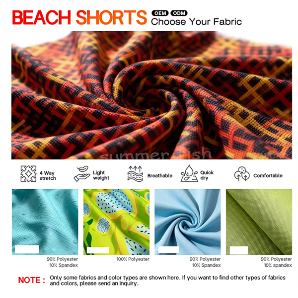 Recycled polyester boardshorts